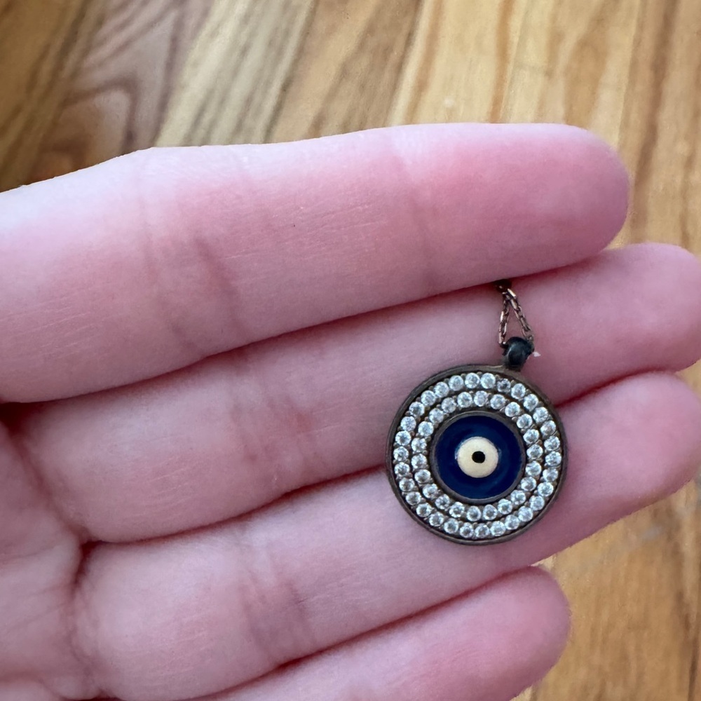 Elegant Evil Eye Pendant Necklace